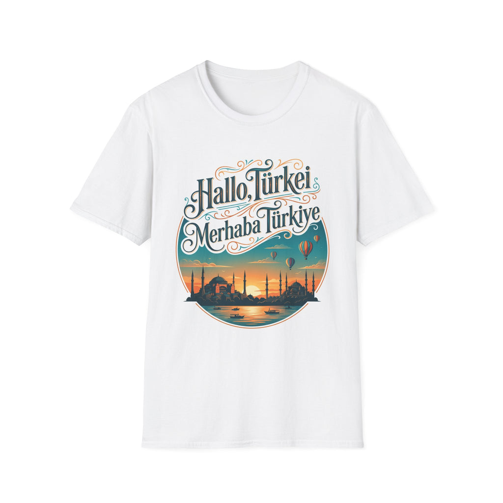 Hallo Türkei / Merhaba Türkiye T-Shirt — Turkish Travel Souvenir Tee