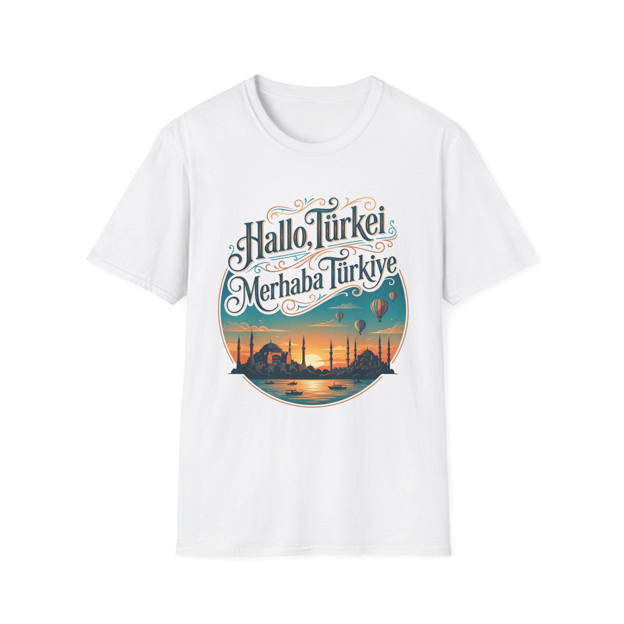 Hallo Türkei / Merhaba Türkiye T-Shirt — Turkish Travel Souvenir Tee