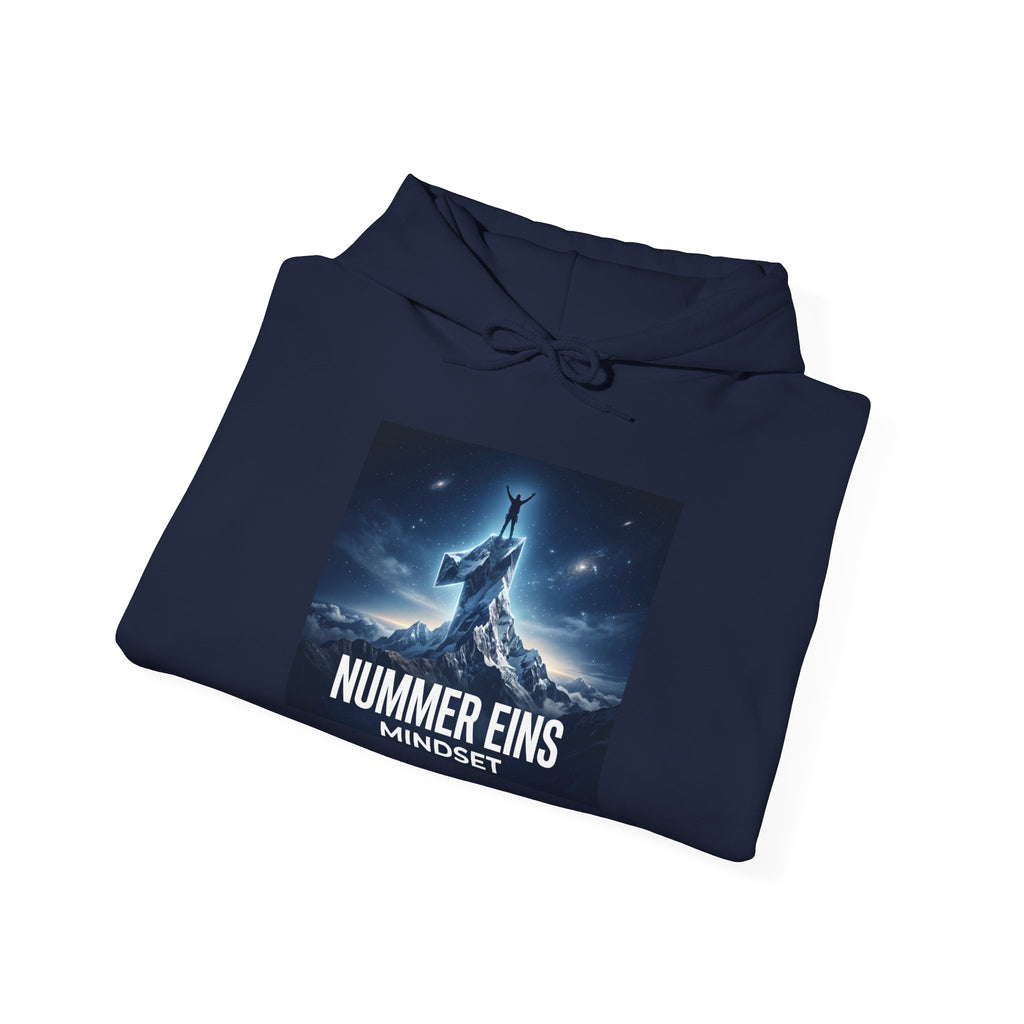 Hoodie - "Nummer Eins Mindset" Motivational Graphic Hoodie