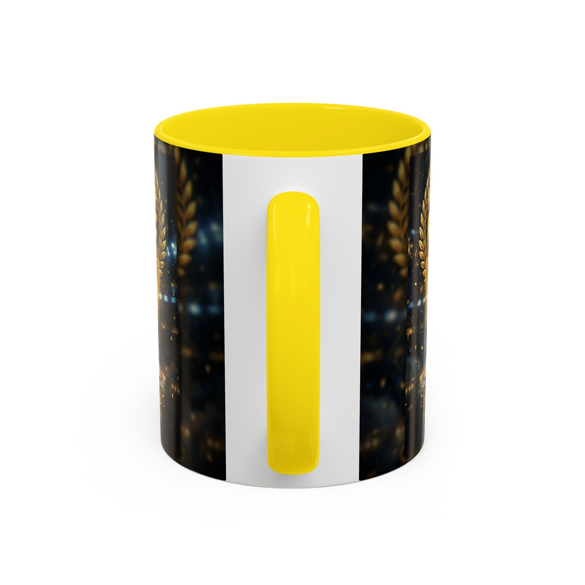 Number One Trophy Coffee Mug — Championship Victory & Glory Accent Mug
