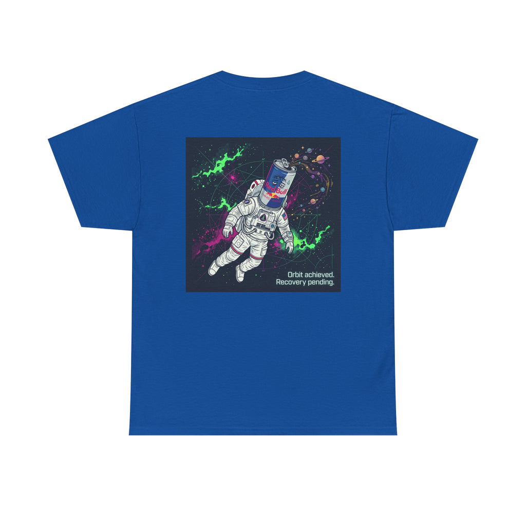Astronaut Tee — “Orbit Achieved, Recovery Pending” Graphic T-Shirt