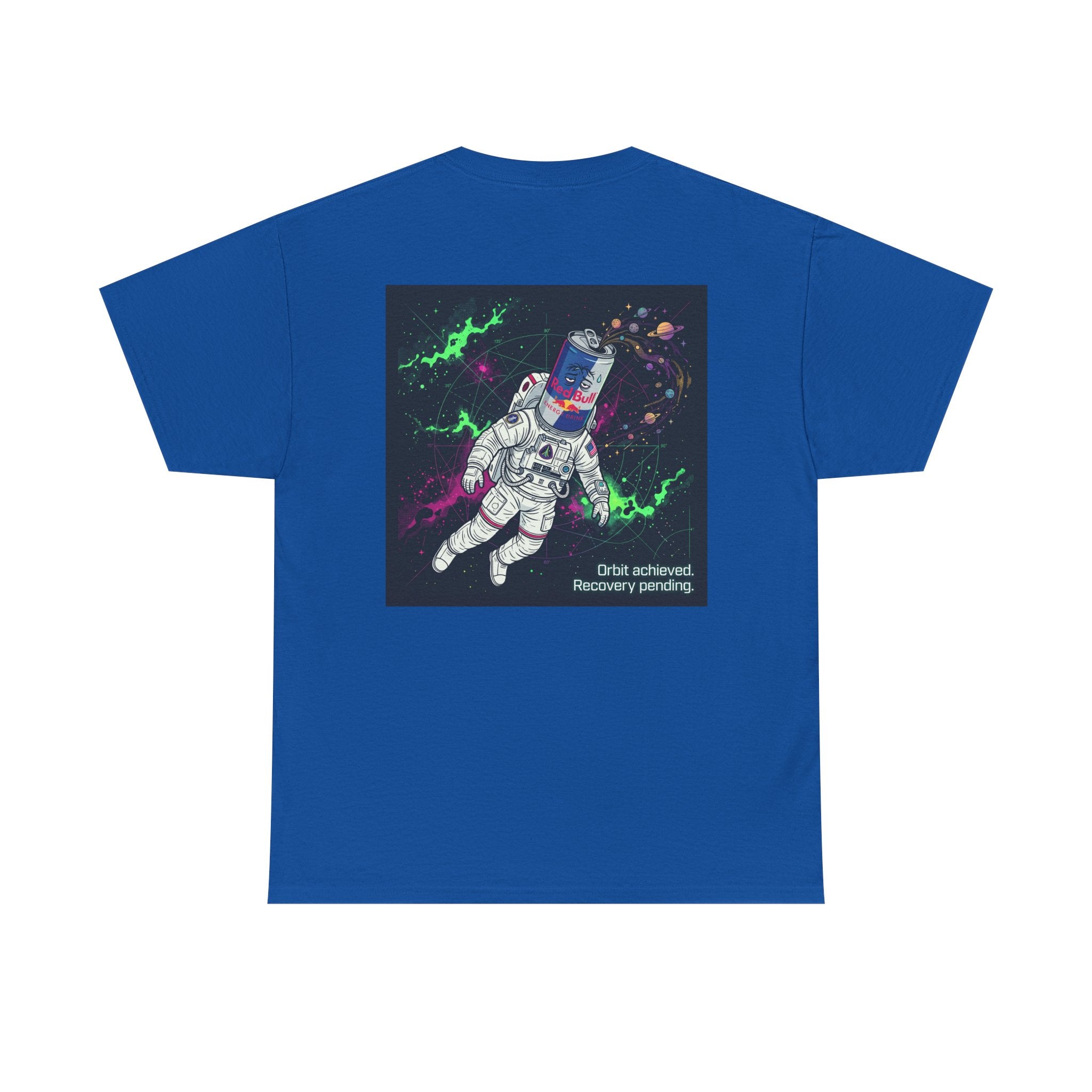 Astronaut Tee — “Orbit Achieved, Recovery Pending” Graphic T-Shirt