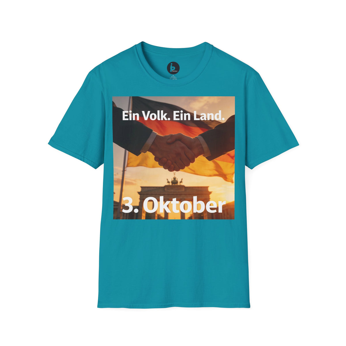 T-Shirt – „Ein Volk. Ein Land.“ 3. Oktober Gedenk-Shirt