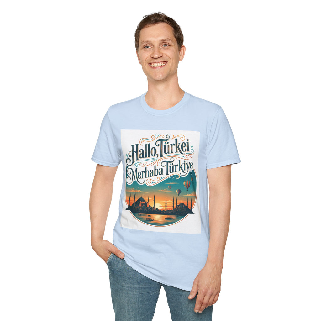 Hallo Türkei / Merhaba Türkiye T-Shirt — Turkish Travel Souvenir Tee