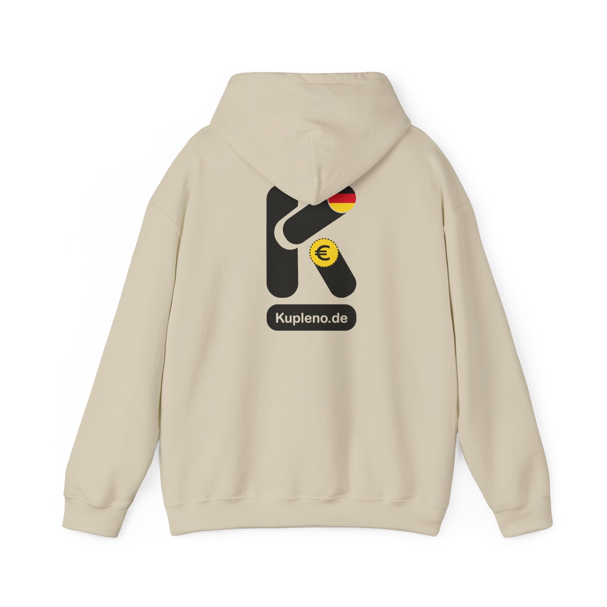Kupleno.de Logo Hoodie — German Euro Market Logo Pullover