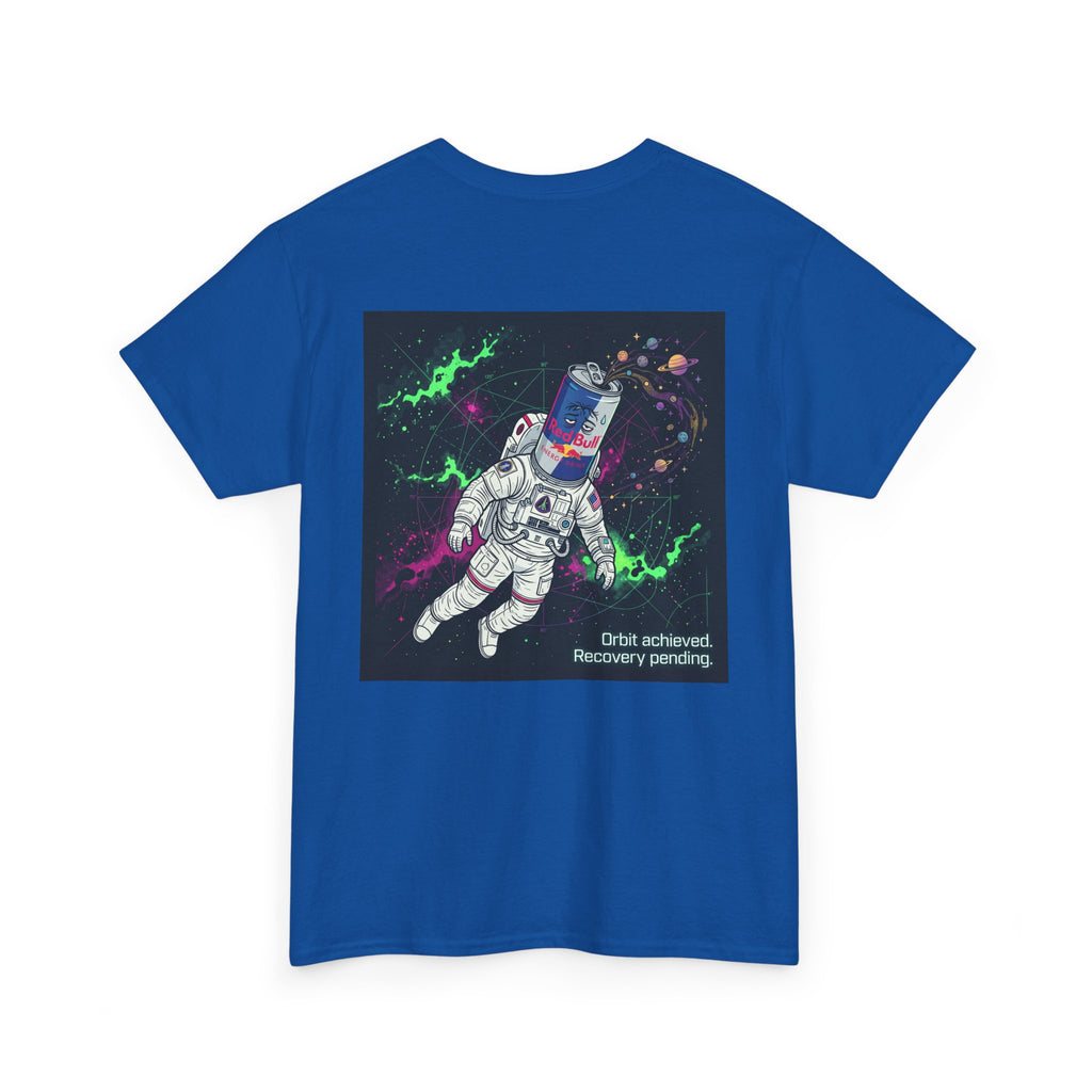 Astronaut Tee — “Orbit Achieved, Recovery Pending” Graphic T-Shirt