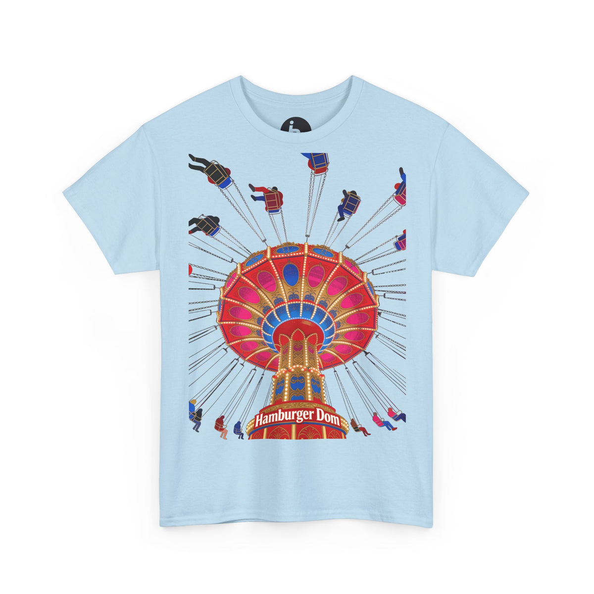 Hamburger Dom T-Shirt – Kettenkarussell Motiv Unisex