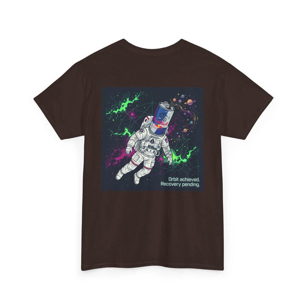 Astronaut Tee — “Orbit Achieved, Recovery Pending” Graphic T-Shirt