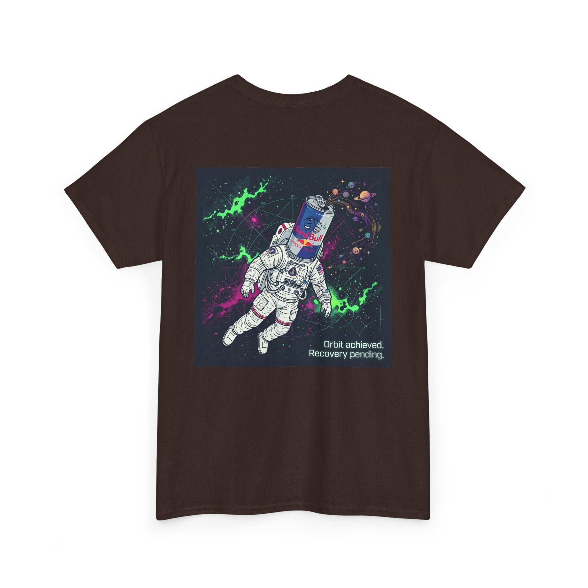 Astronaut Tee — “Orbit Achieved, Recovery Pending” Graphic T-Shirt