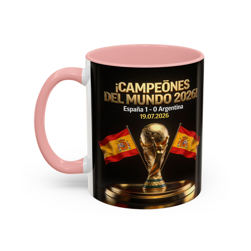 World Cup Champions 2026 Coffee Mug — ¡Campeones del Mundo! España 1-0 Argentina (11/15oz)