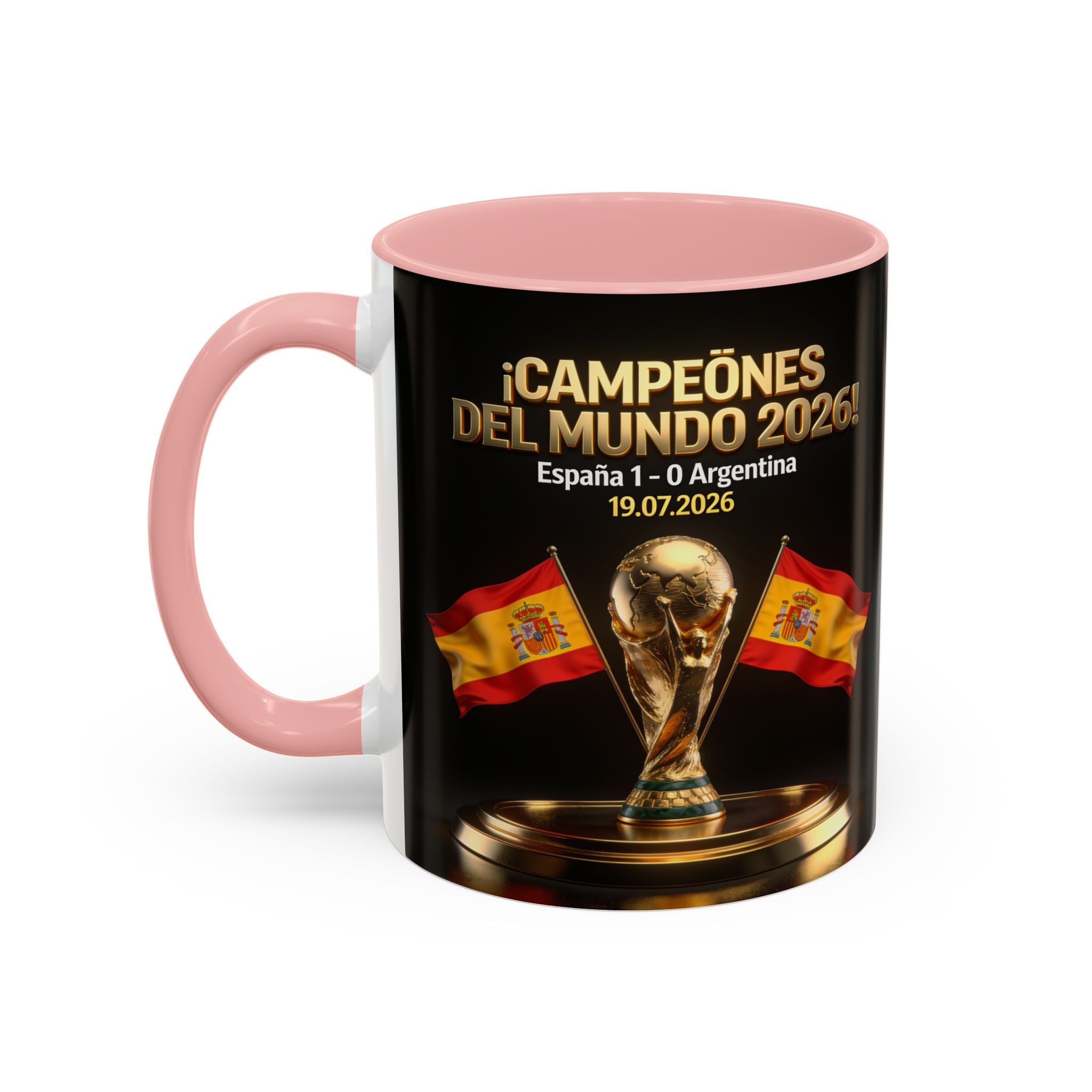World Cup Champions 2026 Coffee Mug — ¡Campeones del Mundo! España 1-0 Argentina (11/15oz)
