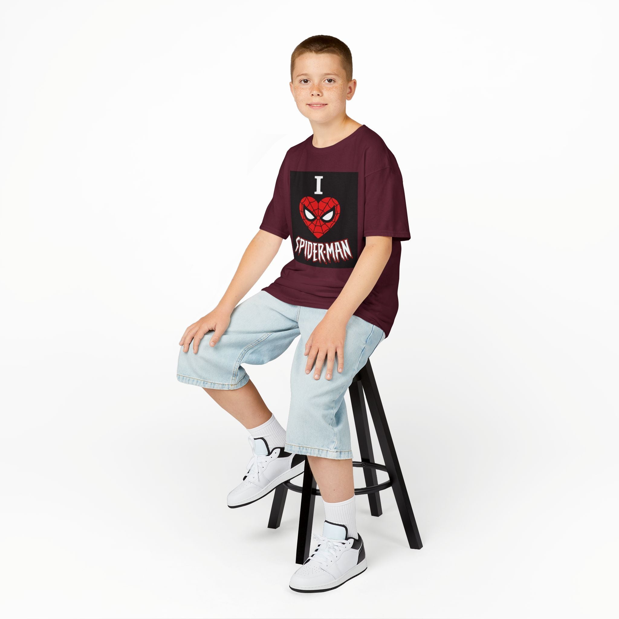 Kids Spider-Man “I  Love Spiderman / Good Boy” Graphic Tee