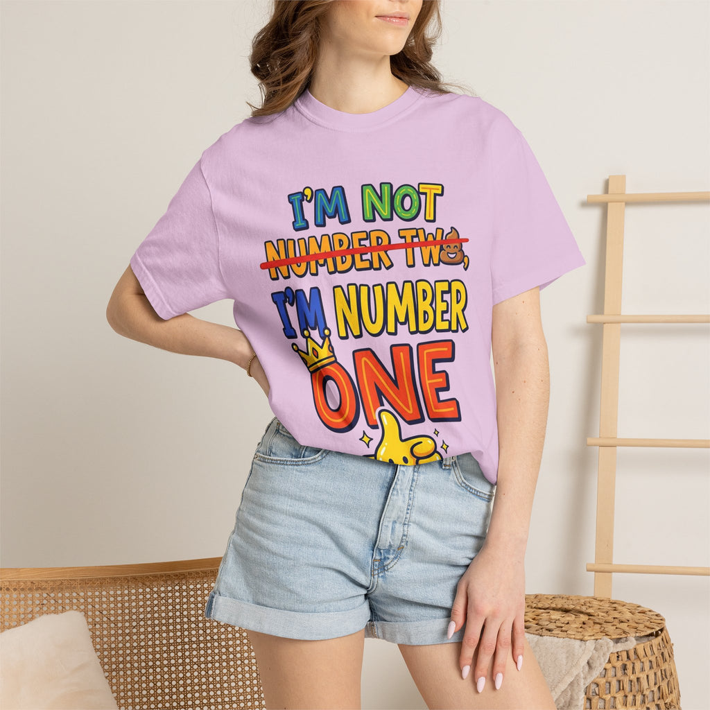 I'm Number One Graphic T-Shirt — Funny Kid/Family Birthday Tee