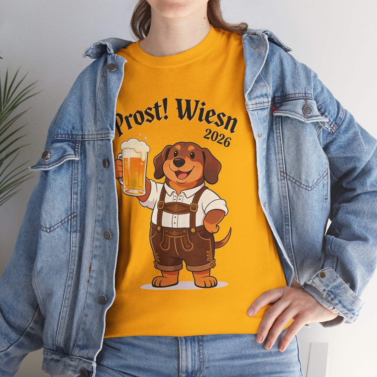 Oktoberfest Dackel T-Shirt – "Prost! Wiesn 2026"