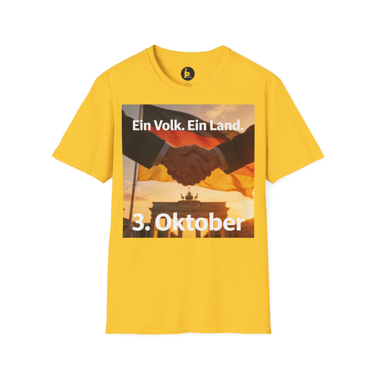 T-Shirt – „Ein Volk. Ein Land.“ 3. Oktober Gedenk-Shirt