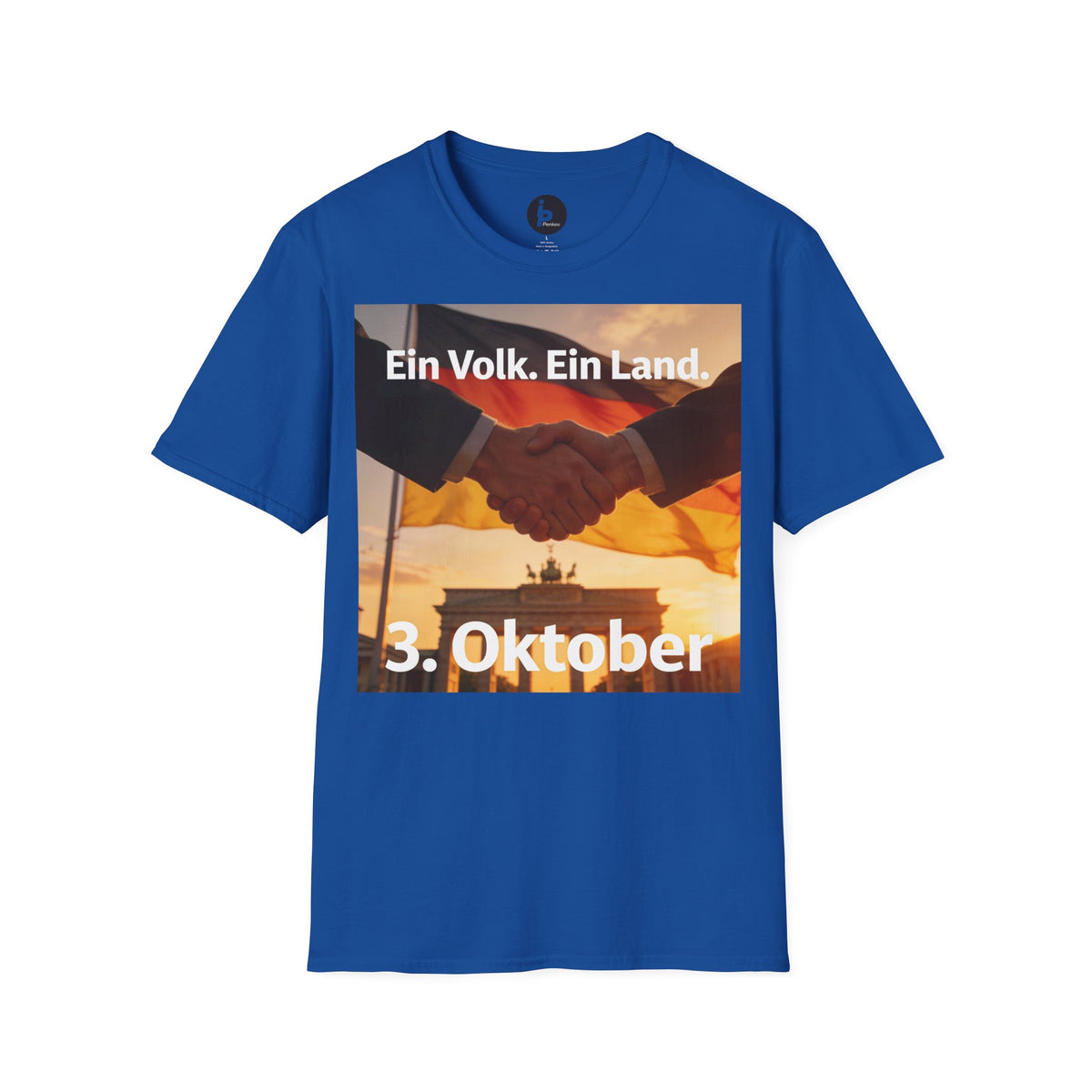 T-Shirt – „Ein Volk. Ein Land.“ 3. Oktober Gedenk-Shirt