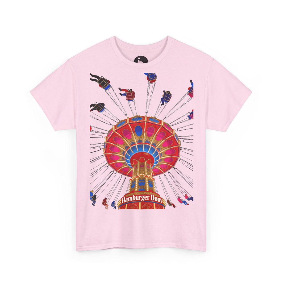 Hamburger Dom T-Shirt – Kettenkarussell Motiv Unisex