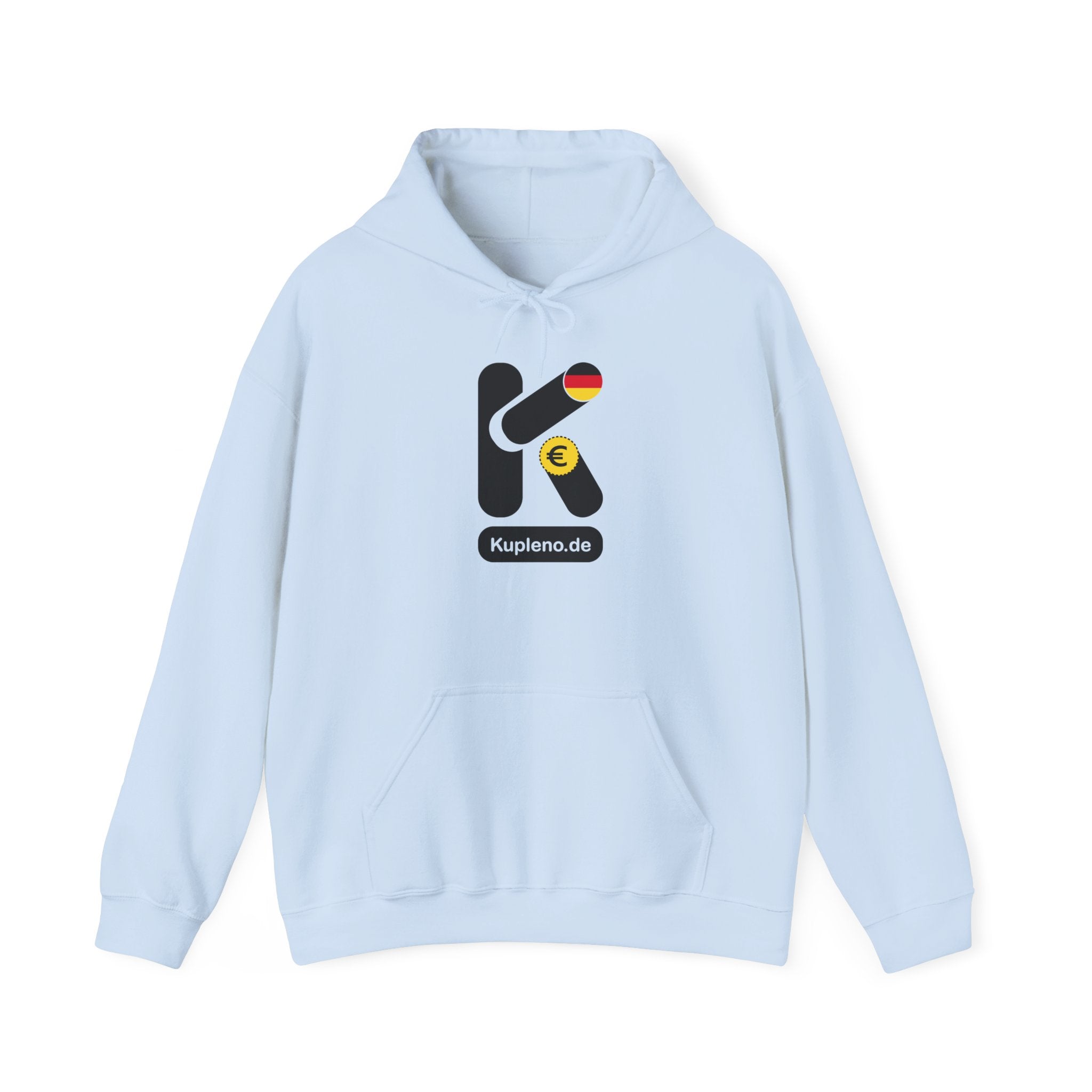 Kupleno.de Logo Hoodie — German Euro Market Logo Pullover