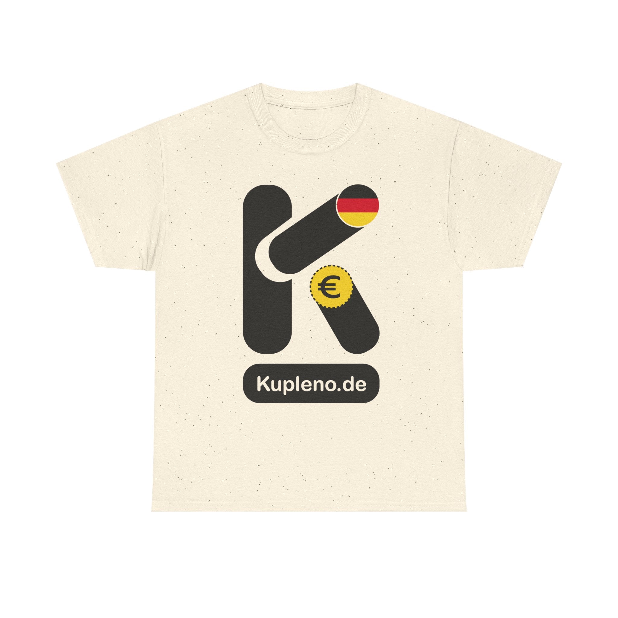 Kupleno.de Logo Tee — German Flag & Euro Emblem T-Shirt