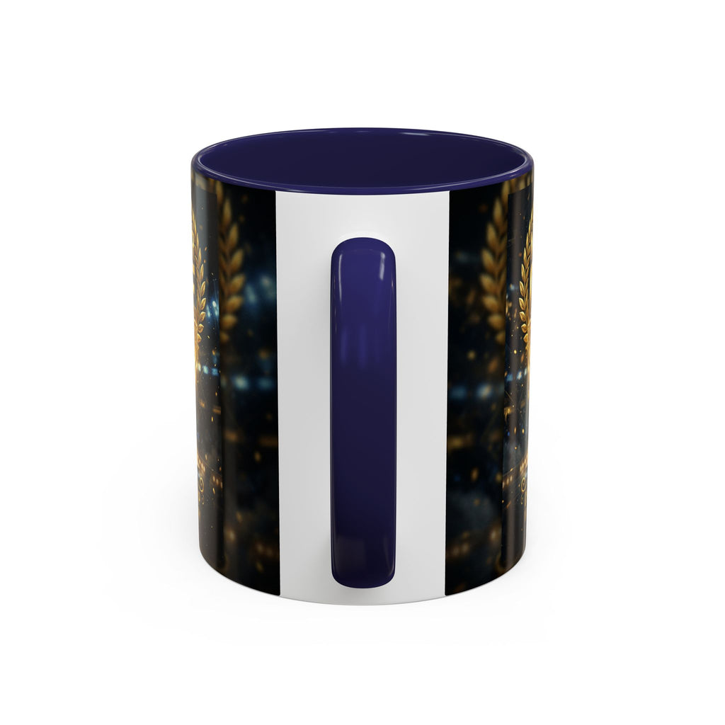 Number One Trophy Coffee Mug — Championship Victory & Glory Accent Mug