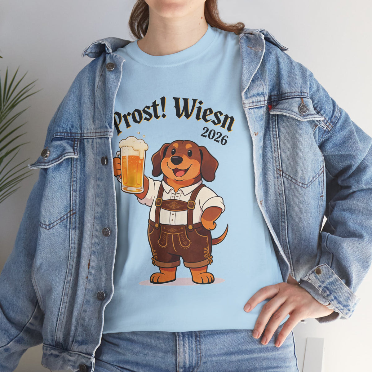Oktoberfest Dackel T-Shirt – "Prost! Wiesn 2026"