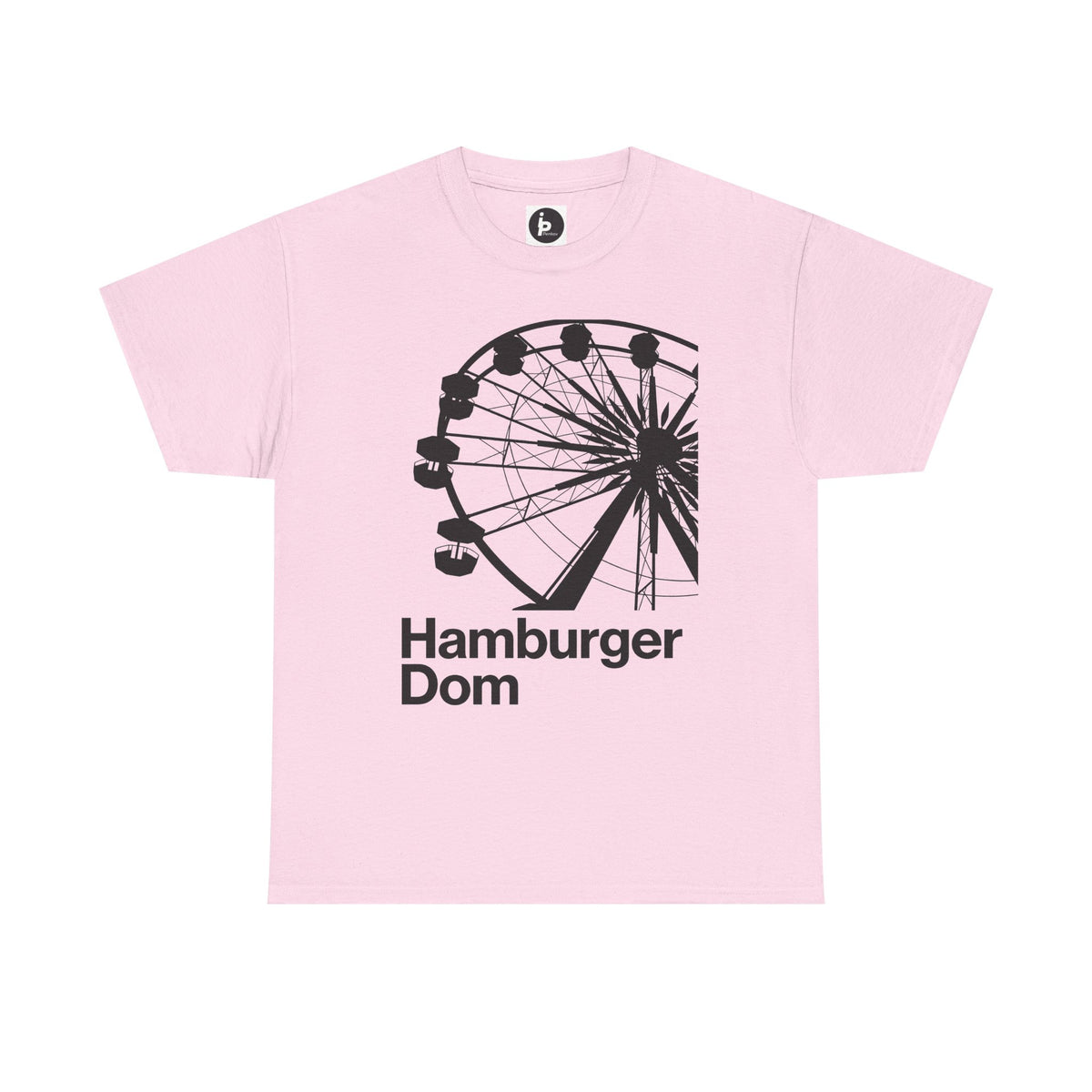 Hamburger Dom Riesenrad-T-Shirt – Retro-Jahrmarkt-Grafikshirt
