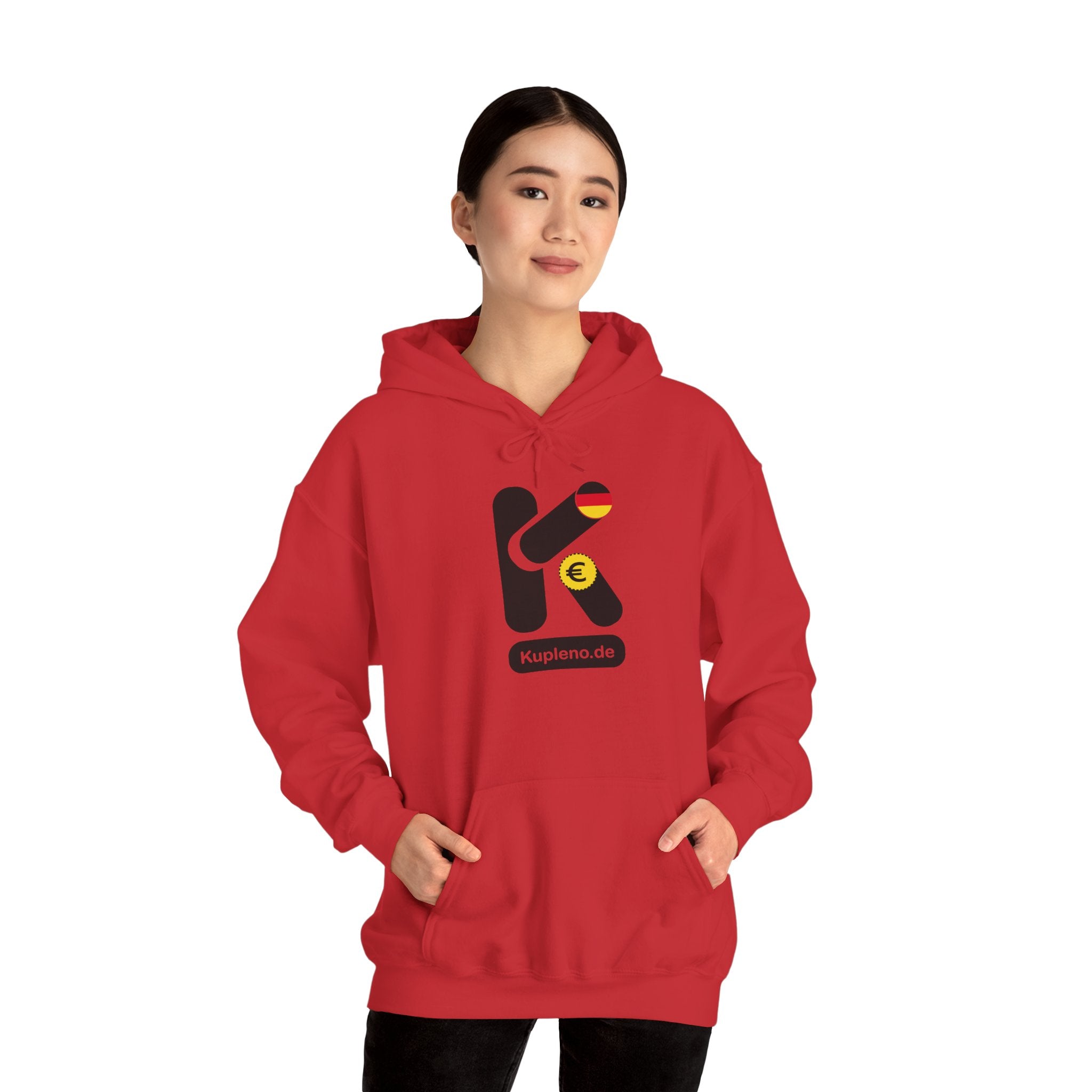 Kupleno.de Logo Hoodie — German Euro Market Logo Pullover
