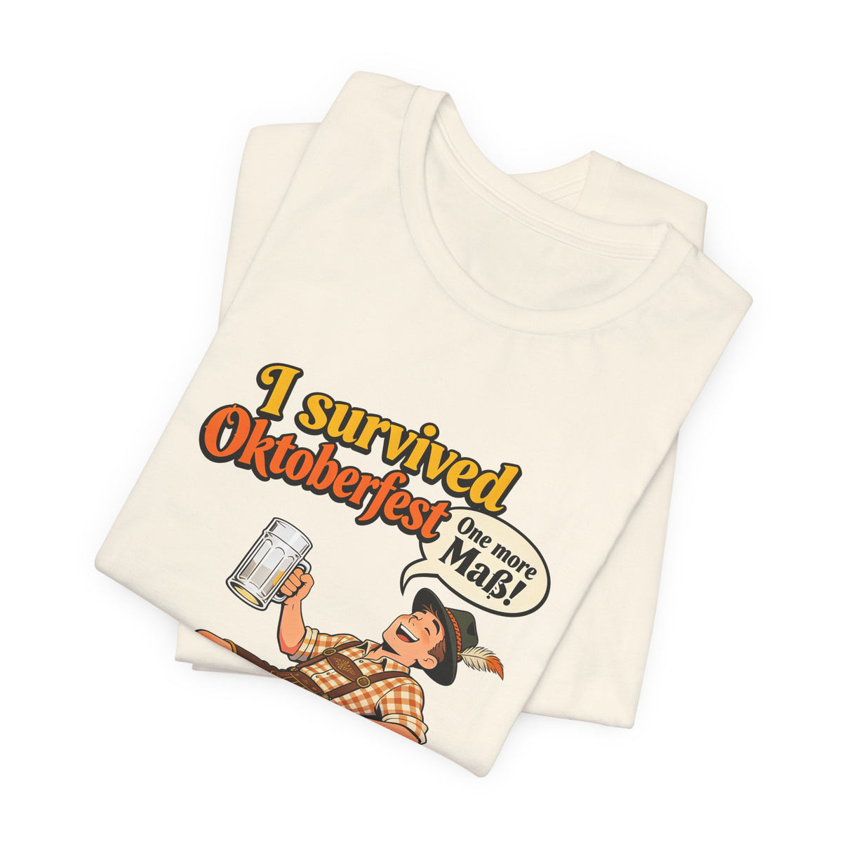 Oktoberfest 2026 T-Shirt — "I Survived Oktoberfest" Beer Festival Tee