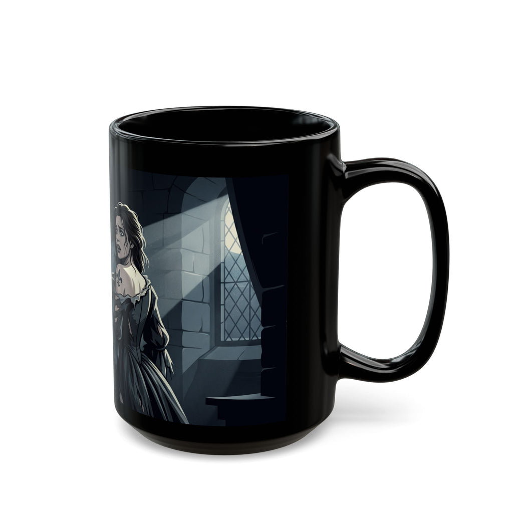 Gothic Musketeer Encounter Mug — Dark Romantic 11oz/15oz Coffee Cup