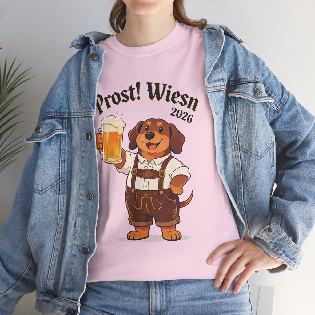 Oktoberfest Dackel T-Shirt – "Prost! Wiesn 2026"