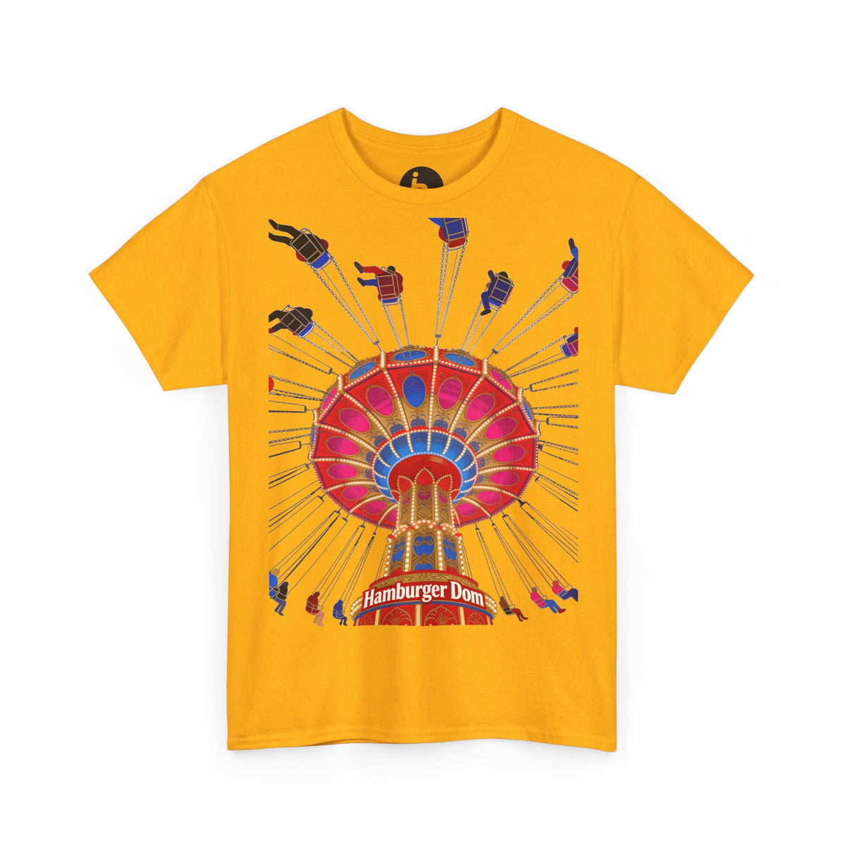 Hamburger Dom T-Shirt – Kettenkarussell Motiv Unisex
