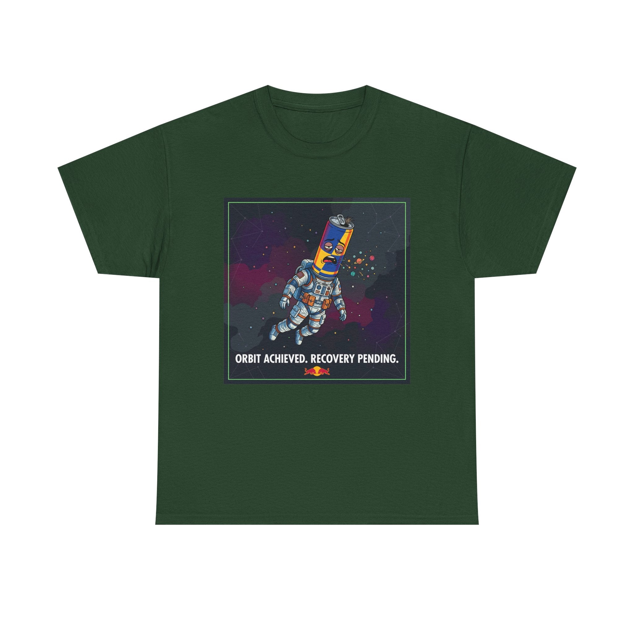 Astronaut Tee — “Orbit Achieved, Recovery Pending” Graphic T-Shirt