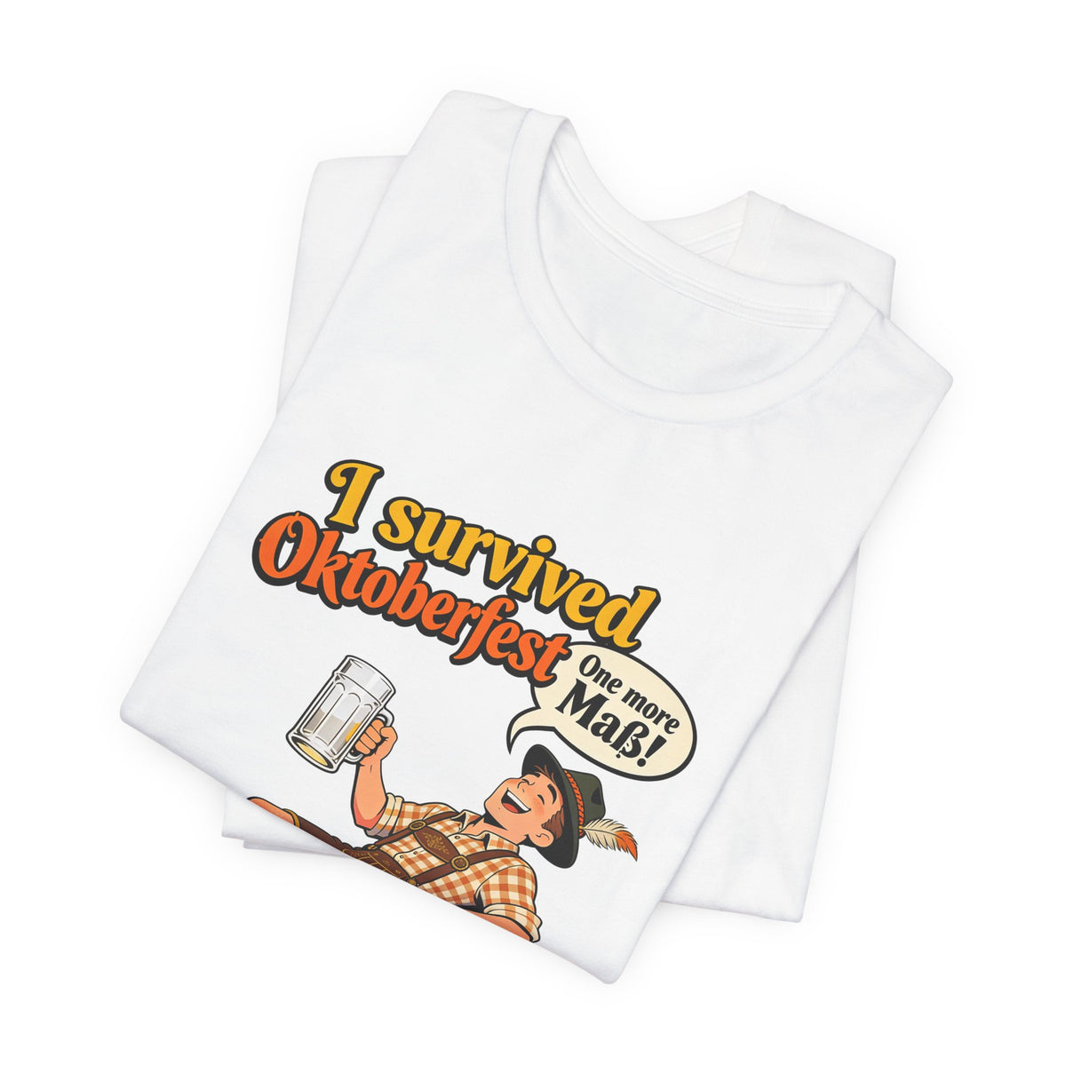 Oktoberfest 2026 T-Shirt — "I Survived Oktoberfest" Beer Festival Tee