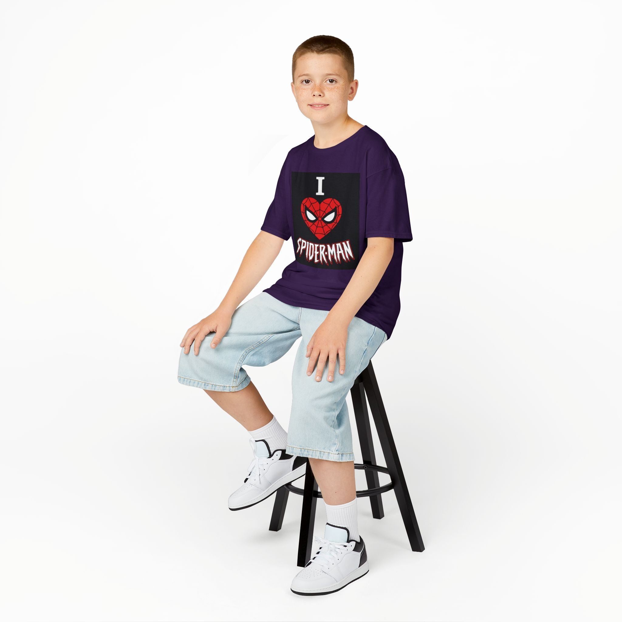 Kids Spider-Man “I  Love Spiderman / Good Boy” Graphic Tee
