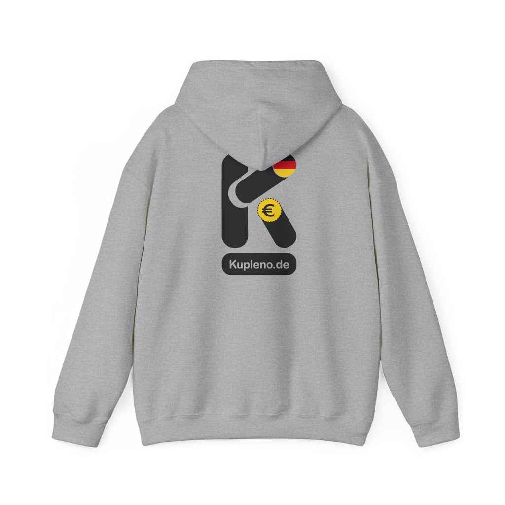 Kupleno.de Logo Hoodie — German Euro Market Logo Pullover