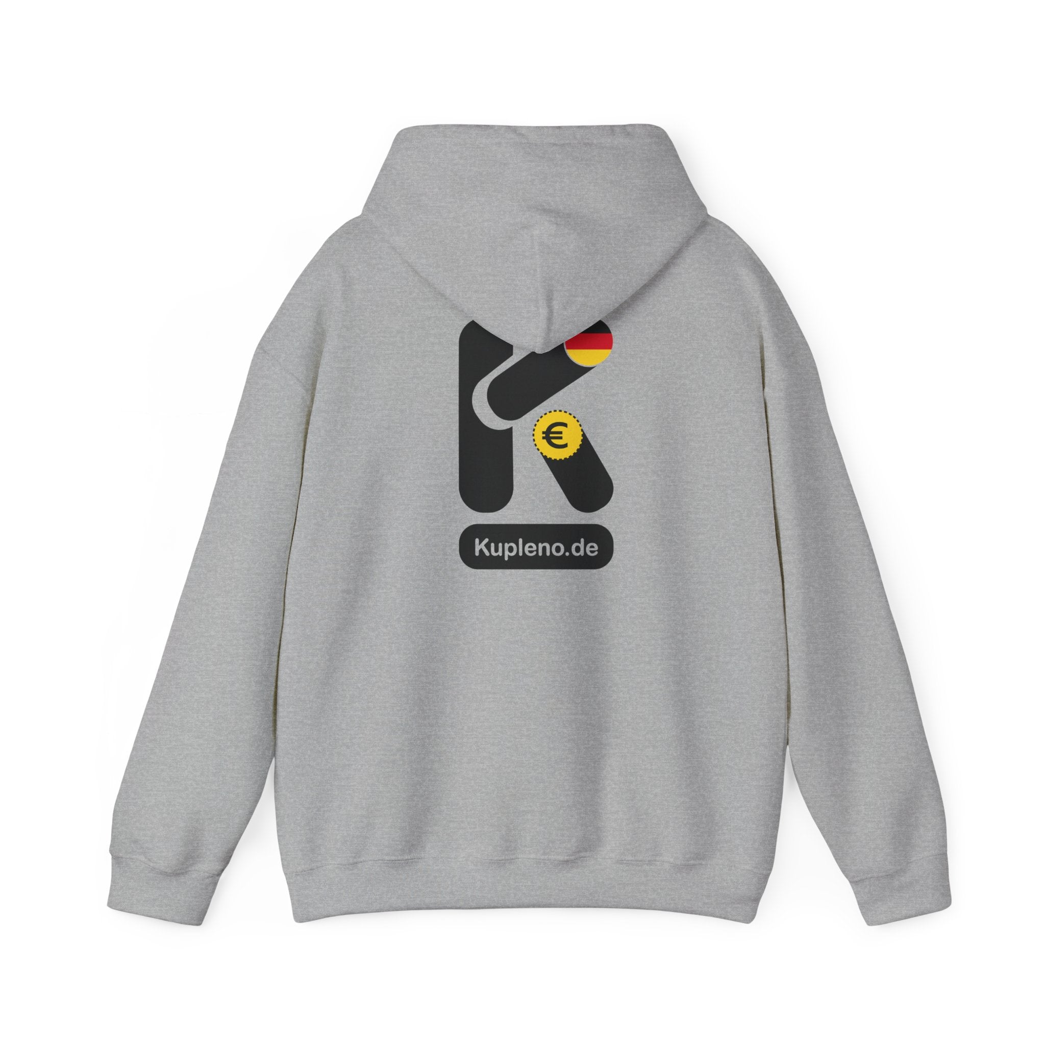 Kupleno.de Logo Hoodie — German Euro Market Logo Pullover