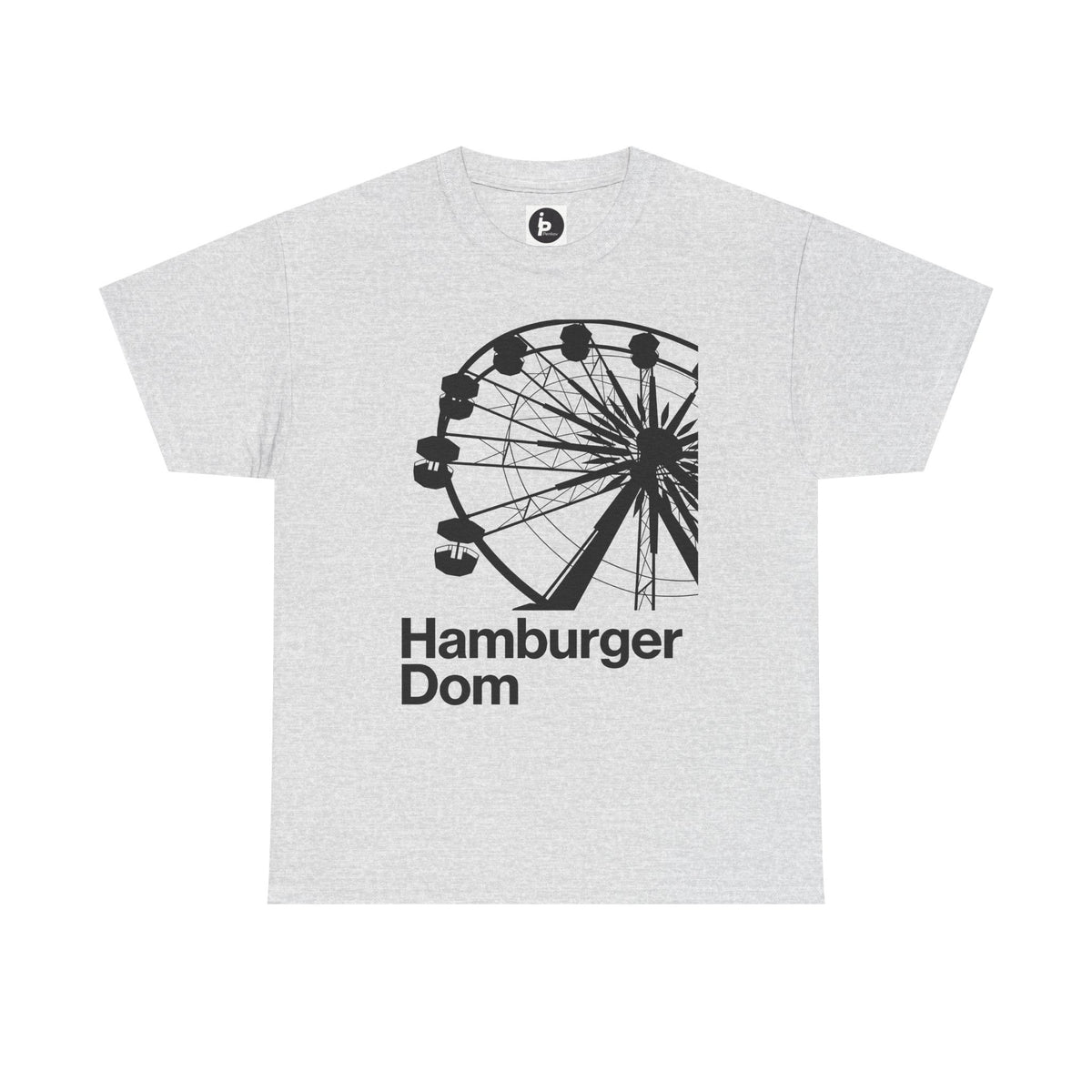 Hamburger Dom Riesenrad-T-Shirt – Retro-Jahrmarkt-Grafikshirt