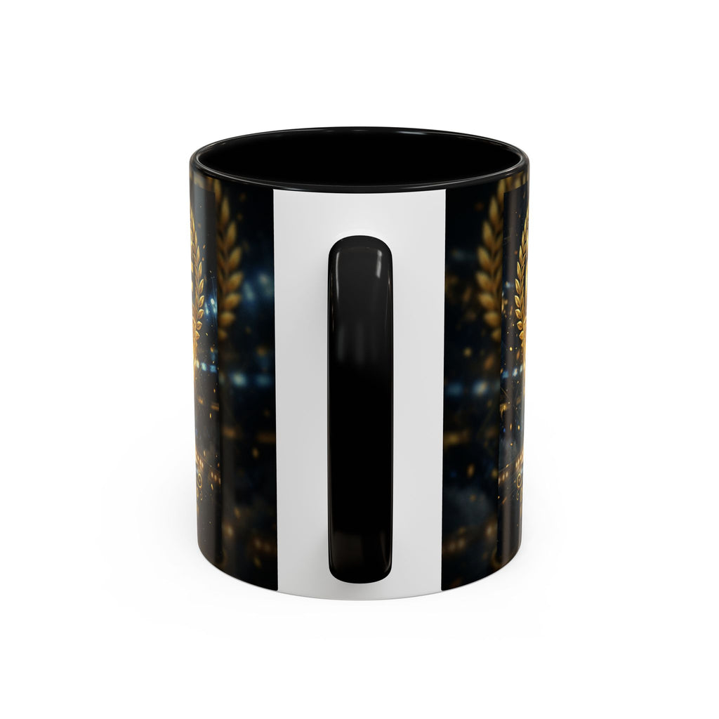 Number One Trophy Coffee Mug — Championship Victory & Glory Accent Mug