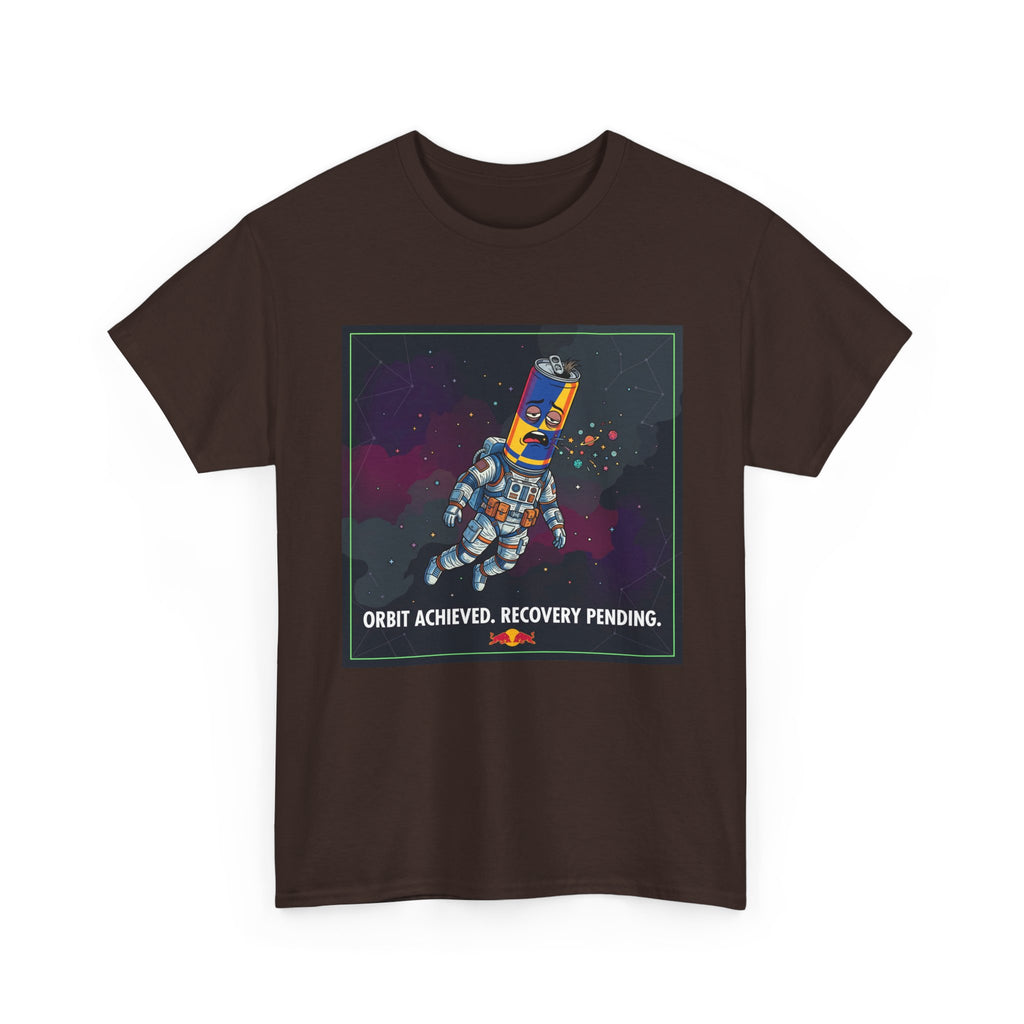 Astronaut Tee — “Orbit Achieved, Recovery Pending” Graphic T-Shirt