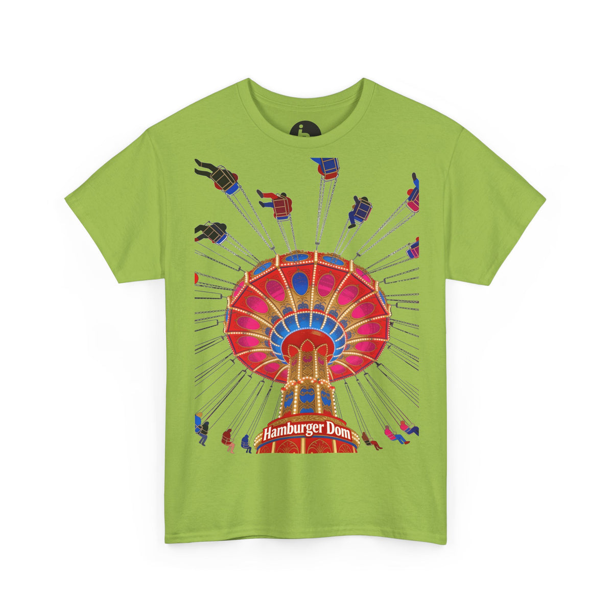 Hamburger Dom T-Shirt – Kettenkarussell Motiv Unisex