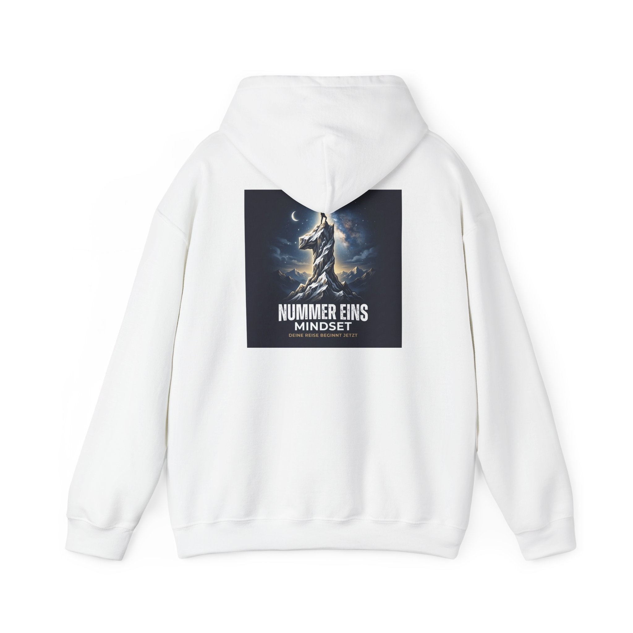 Hoodie - "Nummer Eins Mindset" Motivational Graphic Hoodie
