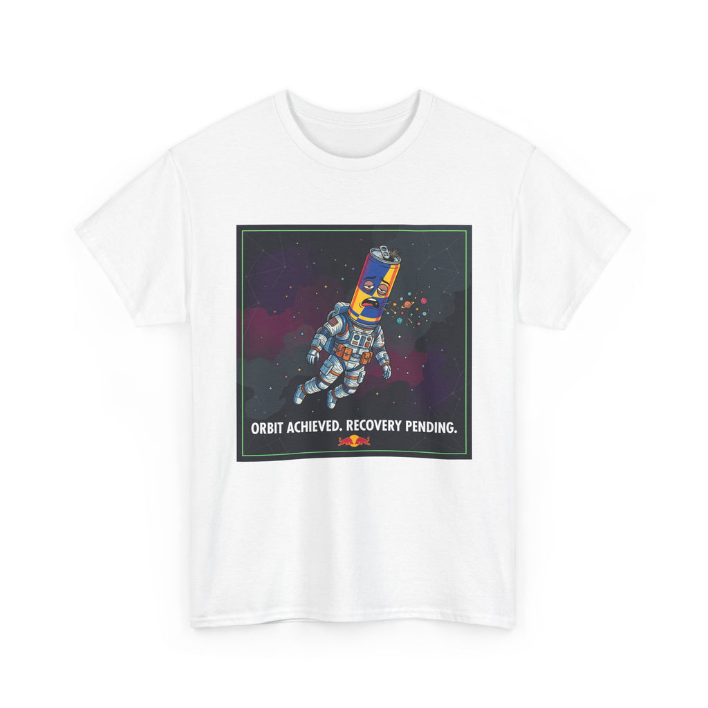 Astronaut Tee — “Orbit Achieved, Recovery Pending” Graphic T-Shirt