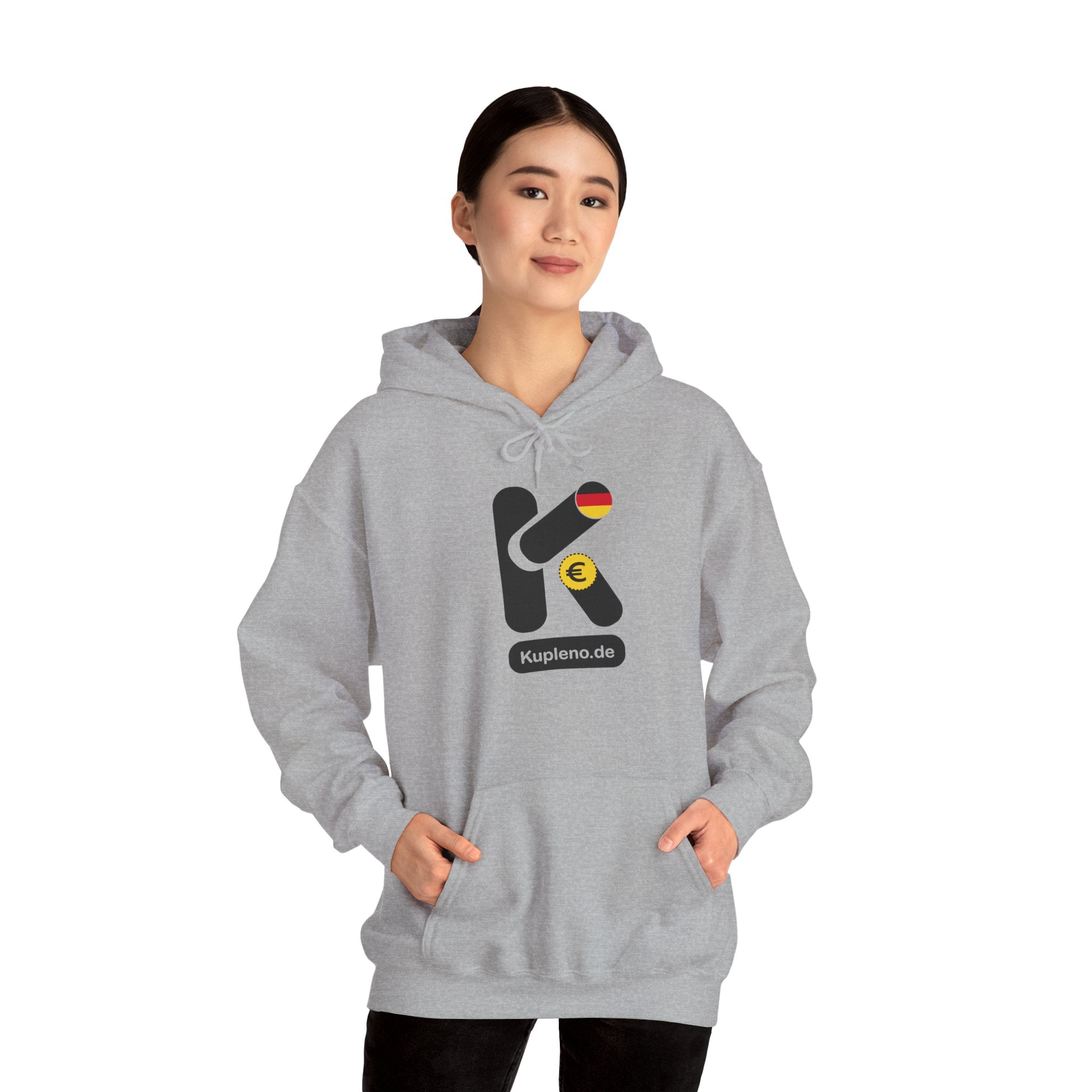 Kupleno.de Logo Hoodie — German Euro Market Logo Pullover