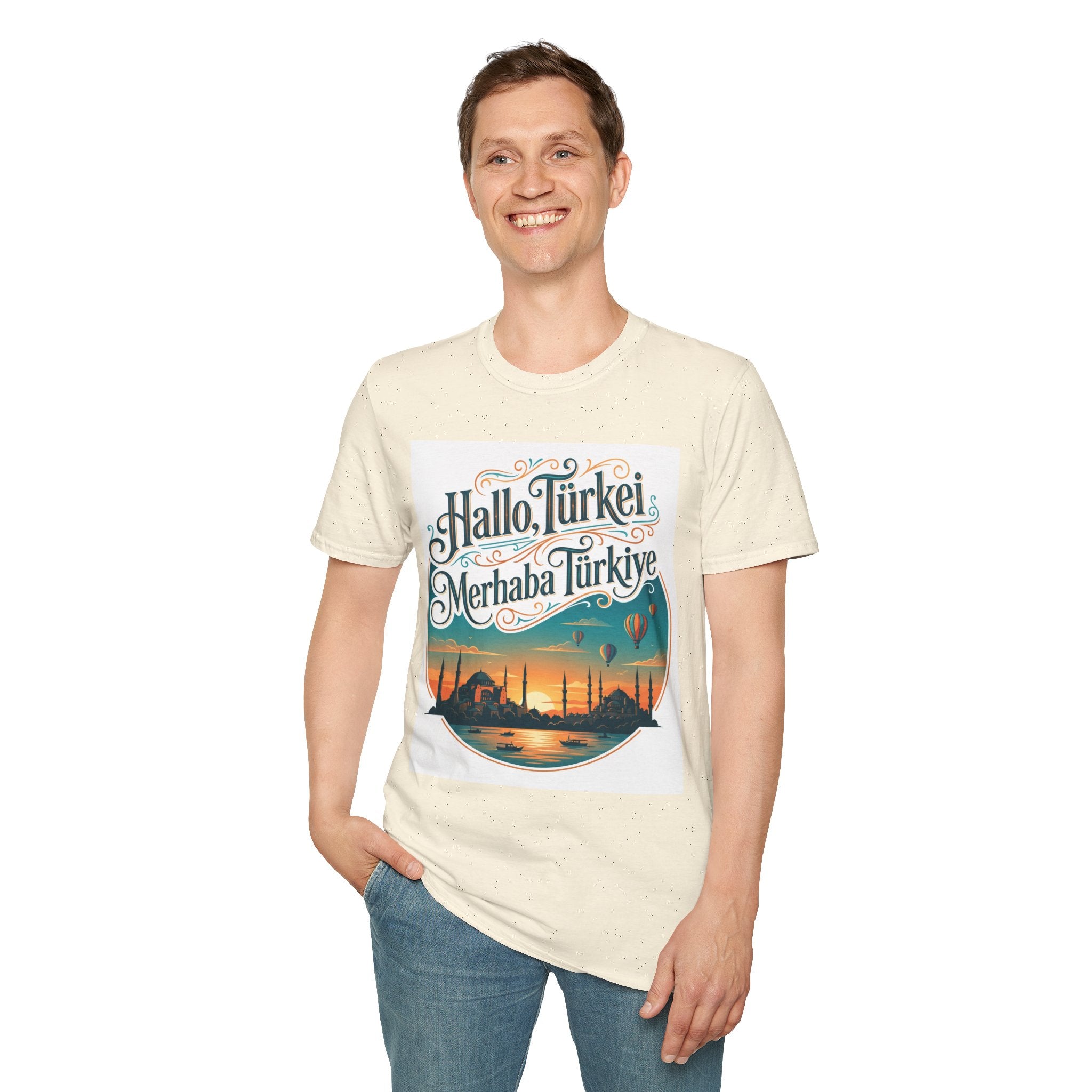 Hallo Türkei / Merhaba Türkiye T-Shirt — Turkish Travel Souvenir Tee