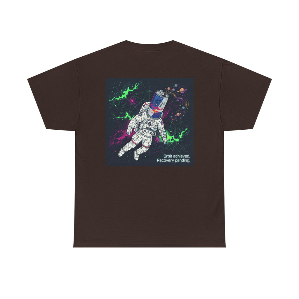 Astronaut Tee — “Orbit Achieved, Recovery Pending” Graphic T-Shirt