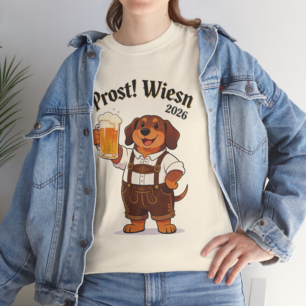 Oktoberfest Dackel T-Shirt – "Prost! Wiesn 2026"