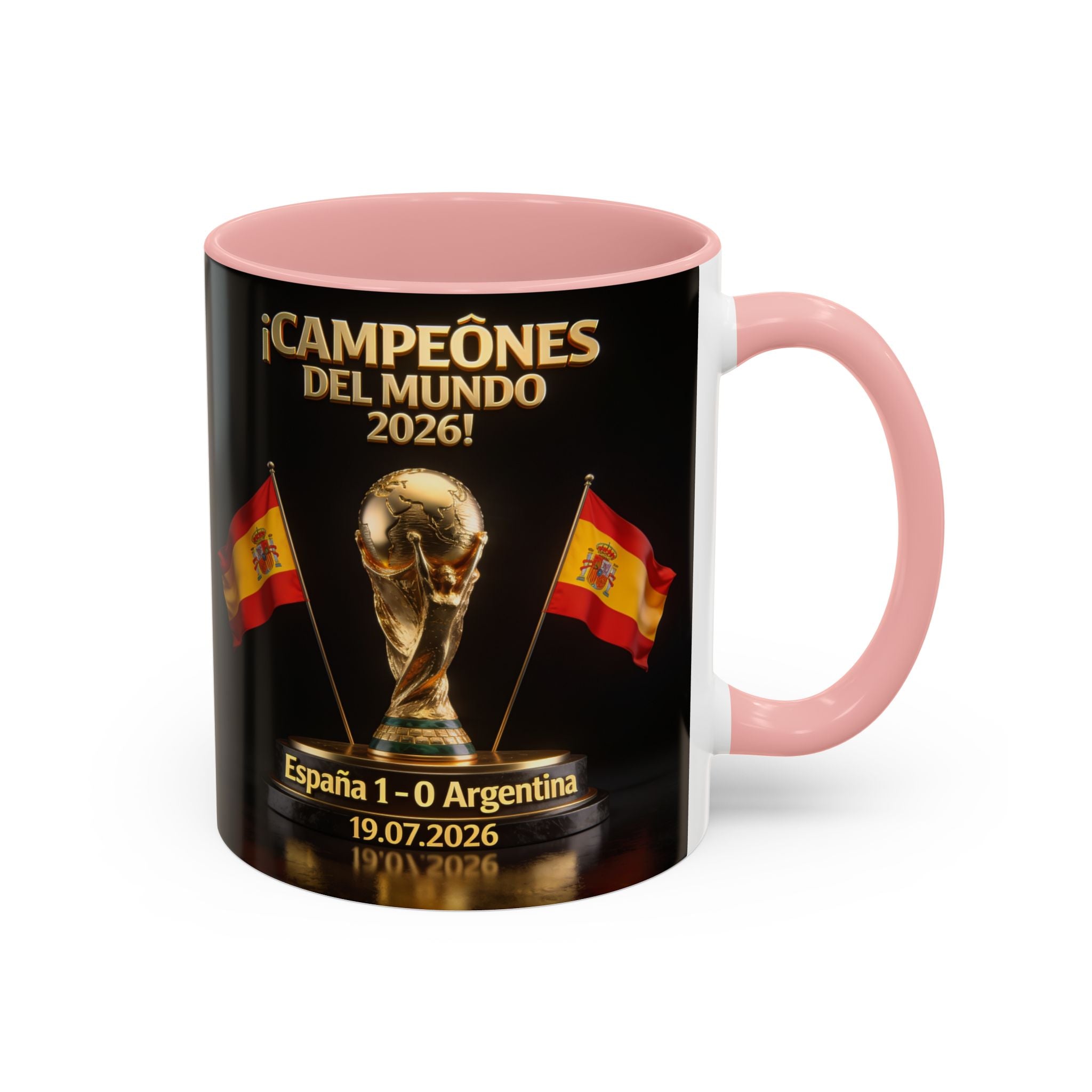 World Cup Champions 2026 Coffee Mug — ¡Campeones del Mundo! España 1-0 Argentina (11/15oz)