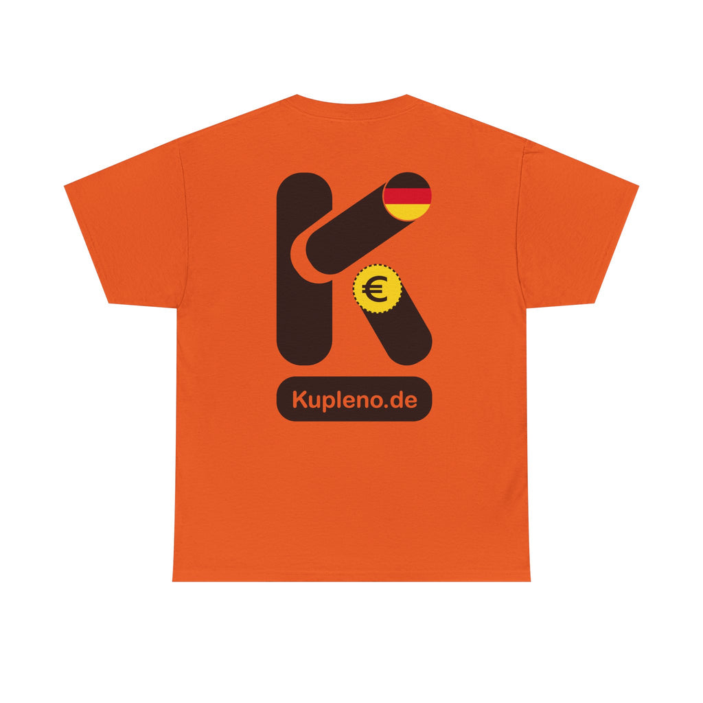 Kupleno.de Logo Tee — German Flag & Euro Emblem T-Shirt
