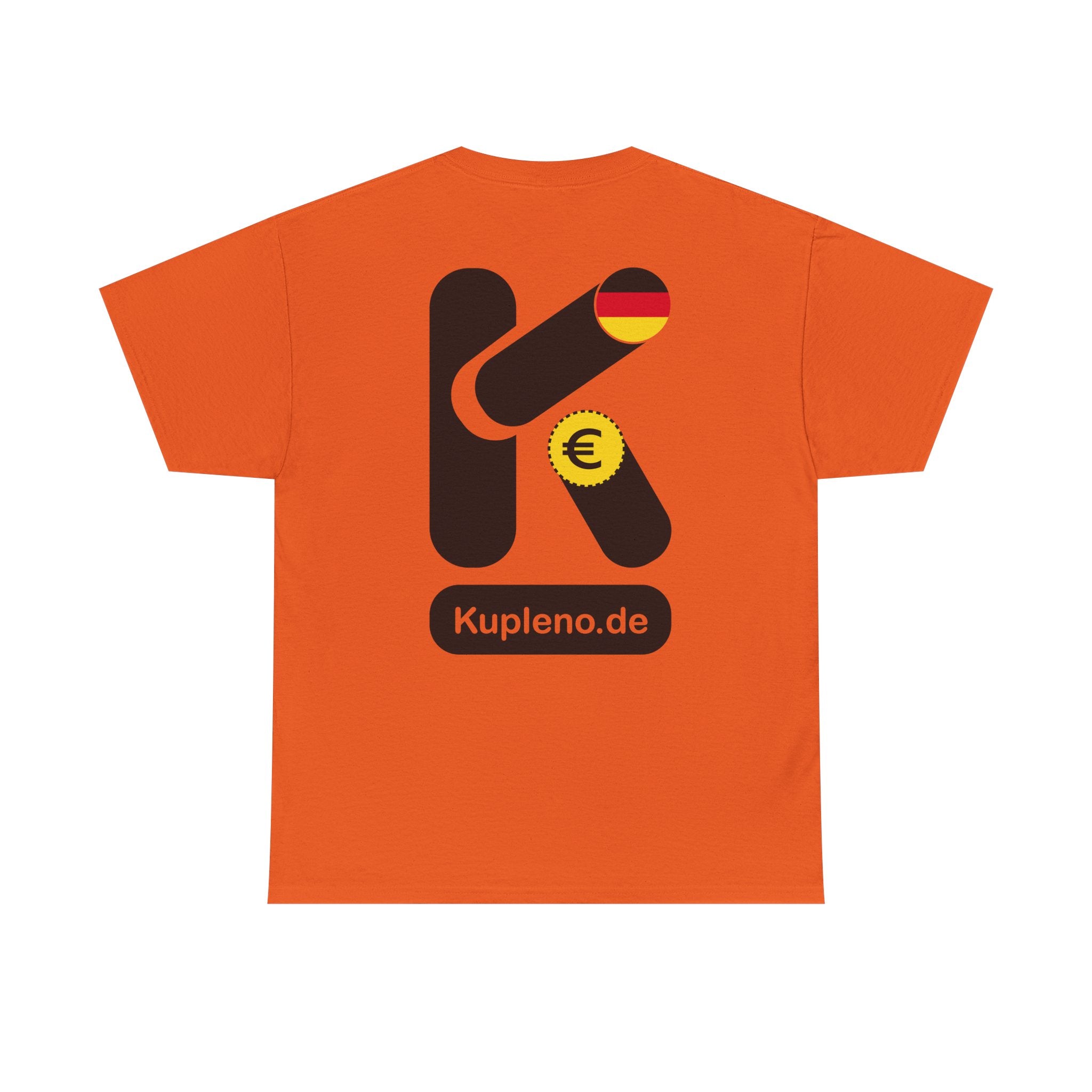 Kupleno.de Logo Tee — German Flag & Euro Emblem T-Shirt