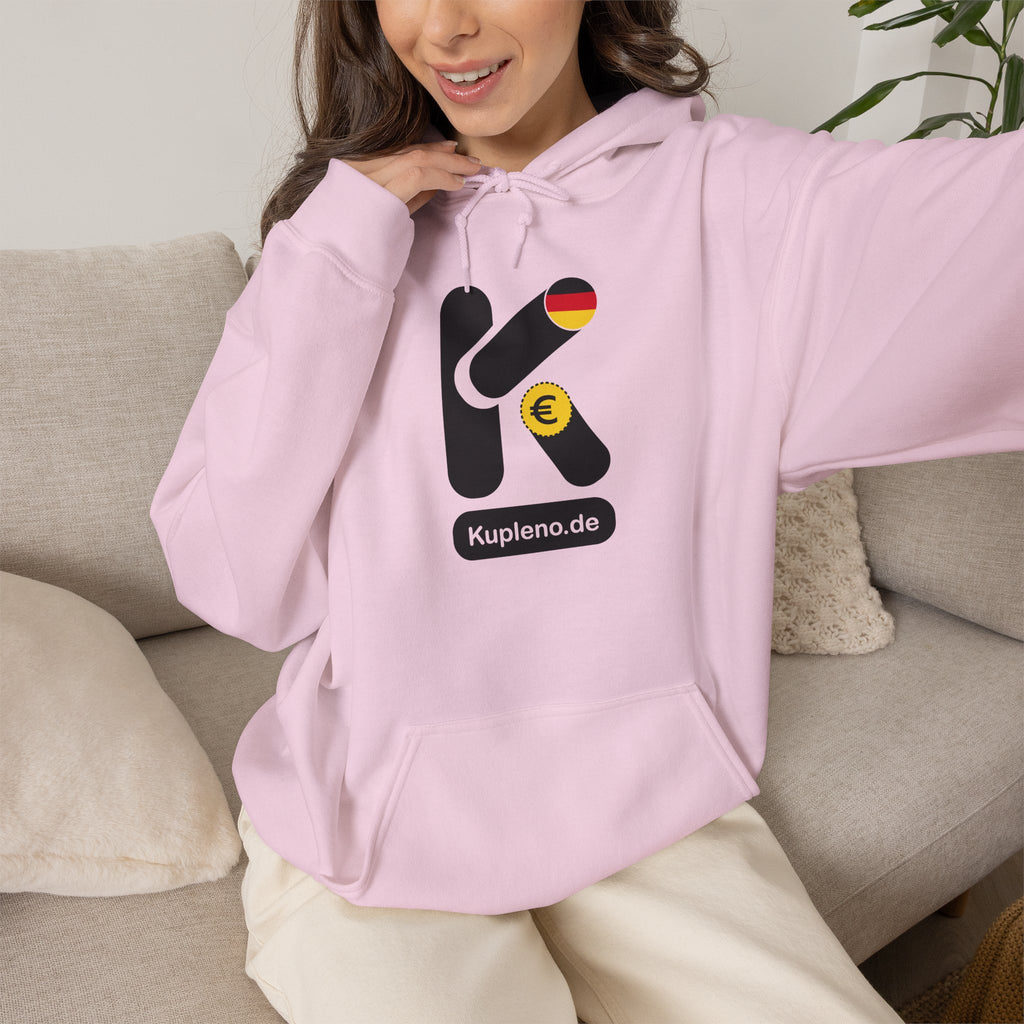 Kupleno.de Logo Hoodie — German Euro Market Logo Pullover